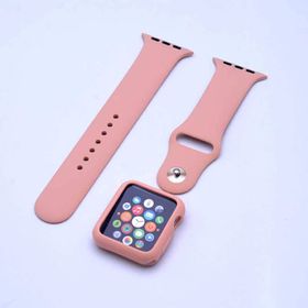 Zore Apple Watch 38 42mm 3 in 1 Klasik Kordon+Kılıf