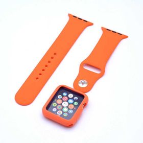 Zore Apple Watch 38 42mm 3 in 1 Klasik Kordon+Kılıf