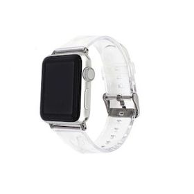 Zore ​​​Apple Watch 38 mm KRD-13 Şeffaf Silikon Kordon