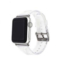 Zore ​​​Apple Watch 40 mm KRD-13 Şeffaf Silikon Kordon