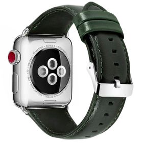 Zore Apple Watch 44 mm Luxury Leather Deri Kordon