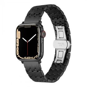 Zore Apple Watch 7 41 mm KRD-86 Metal Kordon