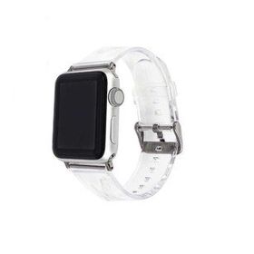 Zore ​​​Apple Watch 7 45 mm KRD-13 Şeffaf Silikon Kordon