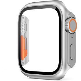 Zore Apple Watch 7 45 mm Watch Ultra 49 mm Watch Gard 25 Kasa Dönüştürücü ve Ekran Koruyucu