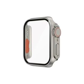 Zore Apple Watch 7 45 mm Watch Ultra 49 mm Watch Gard 27 Kasa Dönüştürücü ve Ekran Koruyucu