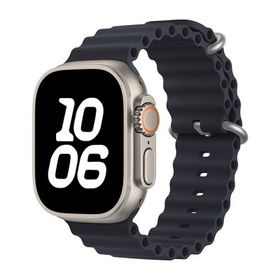 Zore Apple Watch Ultra 49 mm KRD-75 Midnight Silikon Kordon