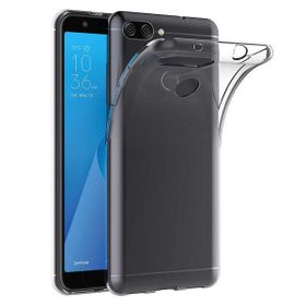 Zore Asus Zenfone Max Plus M1 Zb570tl Süper Silikon Kapak Şeffaf Kılıf