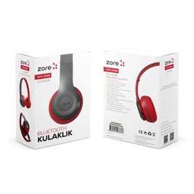 Zore BTK-ZR56 Kırmızı Bluetooth Kulaklık