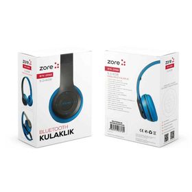 Zore BTK-ZR56 Mavi Bluetooth Kulaklık