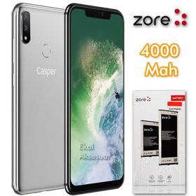 Zore Casper Via A3 Plus Zore Tam Orjinal Batarya