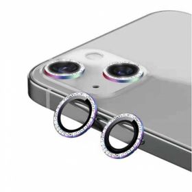 Zore CL-06 Apple iPhone 11 Taşlı Renkli Kamera Lens Koruyucu