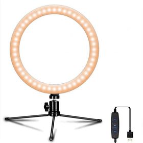 Zore CT-001 Telefon Tutucu Ring Light Işıklı Tripod