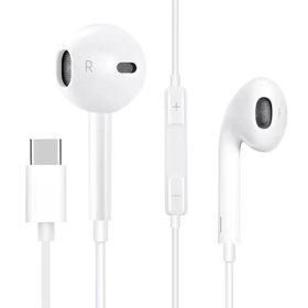 Zore ER08 Beyaz HD Ses Gürültülü Önleyicili Type-C Kumandalı Kulaklık