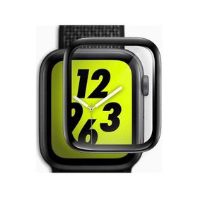 Zore Full Yapışkanlı Siyah Cam Apple Watch 7 41 mm Ekran Koruyucu