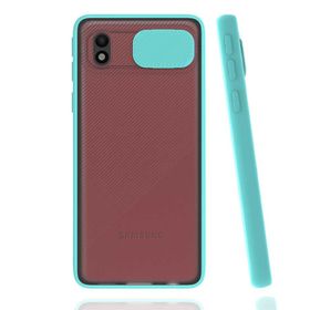 Zore Galaxy A01 Core Lensi Kapak Kılıf