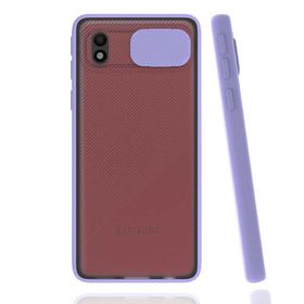Zore Galaxy A01 Core Lensi Kapak Kılıf