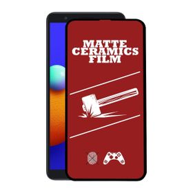 Zore Galaxy A01 Core Mat Seramik Ekran Koruyucu