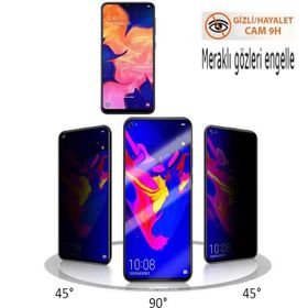 Zore Galaxy A01 Zore Kenarları Kırılmaya Dayanıklı Cam Ekran Koruyucu