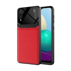 Zore Galaxy A02 Kılıf Emiks Deri Görünümlü Kılıf