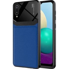 Zore Galaxy A02 Kılıf Emiks Deri Görünümlü Kılıf