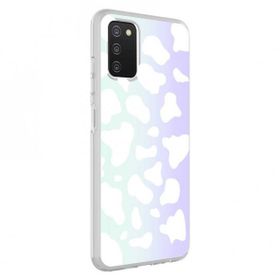 Zore Galaxy A03S M-Blue Desenli Kapak Kılıf