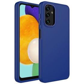 Zore Galaxy A04 Metal Çerçeve ve Buton Tasarımlı Silikon Luna Kapak Kılıf