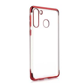 Zore Galaxy A11 Zore Dört Köşeli Lazer Silikon Kılıf