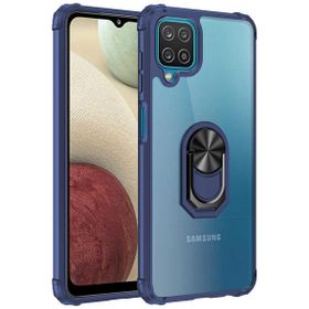 Zore Galaxy A12 Mola Kenar Köşe ve Yüzük Kısımları Renkli Kılıf