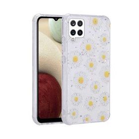 Zore Galaxy A12 Simli Desenli Kamera Korumalı Parlak Popy Kapak Kılıf