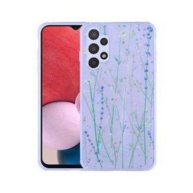 Zore Galaxy A13 4G Kılıf Simli Desenli Kamera Korumalı Parlak Popy Kapak