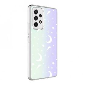 Zore Galaxy A13 4G M-Blue Desenli Kapak Kılıf