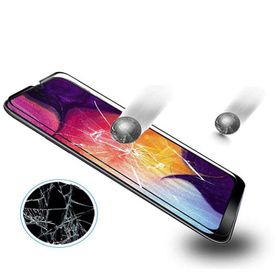 Zore Galaxy A20E Zore Kenarları Kırılmaya Dayanıklı Cam Ekran Koruyucu