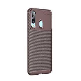 Zore Galaxy A20S Karbon Tasarım Negro Silikon Cep Telefonu Kılıfı