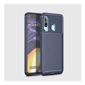 Zore Galaxy A20S Karbon Tasarım Negro Silikon Cep Telefonu Kılıfı