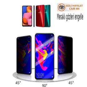 Zore Galaxy A21 Zore Maxi Glass Temperli Cam Ekran Koruyucu