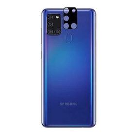 Zore Galaxy A21S 3D Siyah Kamera Camı