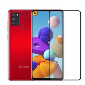 Zore Galaxy A21S Kenarları Kırılmaya Dayanıklı Cam Ekran Koruyucu