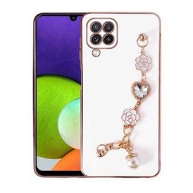 Zore Galaxy A22 4G El Tutamaçlı Kamera Korumalı Taka Silikon Kapak Kılıf