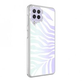 Zore Galaxy A22 4G M-Blue Desenli Kapak Kılıf