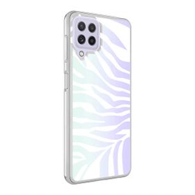Zore Galaxy A22 4G M-Blue Desenli Kapak Kılıf