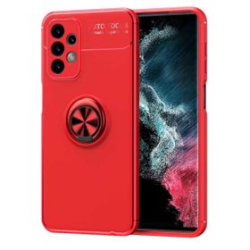 Zore Galaxy A23 Ravel Yüzüklü Magnetic Standlı Silikon Kapak Kılıf