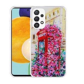 Zore Galaxy A23 Simli Desenli Kamera Korumalı Parlak Popy Kapak Kılıf