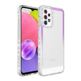 Zore Galaxy A23 Simli ve Renk Geçiş Tasarımlı Lens Korumalı Park Kapak Kılıf