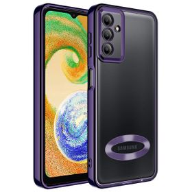 Zore Galaxy A24 Kamera Korumalı Logo Gösteren Omega Kılıf