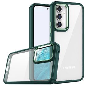 Zore Galaxy A24 Lacivert Flora Buton,Kenar Çevresi Renkli Kılıf
