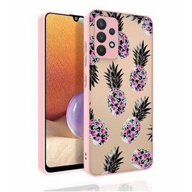 Zore Galaxy A32 4G Desenli Kamera Korumalı Parlak Nora Kılıf