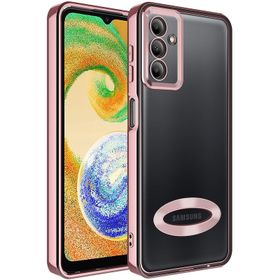 Zore Galaxy A34 Kamera Korumalı Logo Gösteren Omega Kılıf