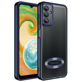 Zore Galaxy A34 Kamera Korumalı Logo Gösteren Omega Kılıf