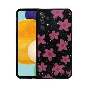 Zore Galaxy A52 Kılıf Simli Desenli Kamera Korumalı Parlak Popy Kapak