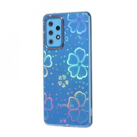 Zore Galaxy A52 Sidney Desenli Sert Kapak Kılıf